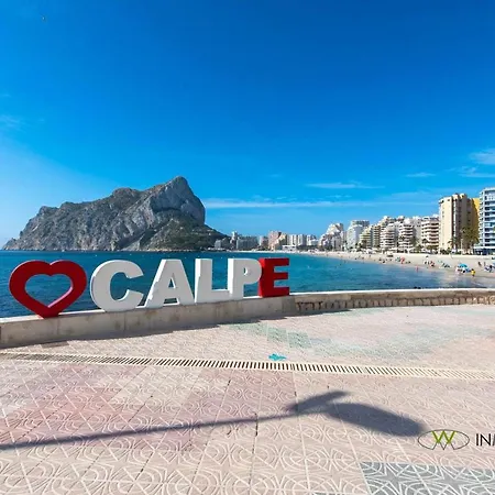Apartamento 11a Ll 2 Dor Parking Wifi Y Vistas Al Mar Calpe